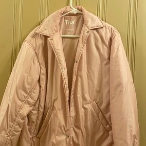 Moving sale!🛻 TNA pink coaches jacket
